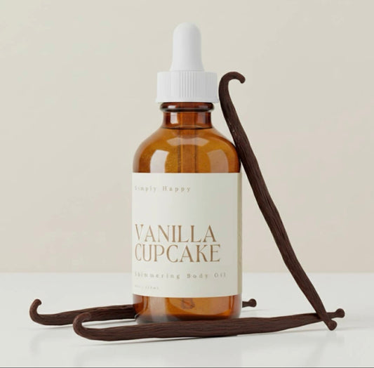 Vanilla Cupcake | Shimmering Body Oil